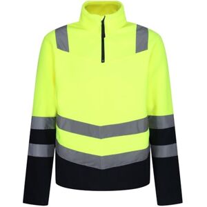 Regatta Professional Men's Hi-Vis Half Zip Fleece Regatta Professional Men's Hi-Vis Half Zip Fleece
