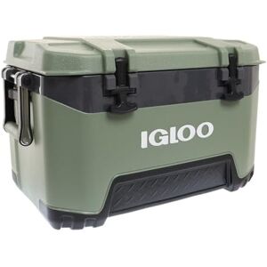 IGLOO Cool Box BMX 52 Green, Sturdy Thermal Box 49 L, Insulated Box for Camping, Leisure and Work IGLOO Cool Box BMX 52 Green, Sturdy Thermal Box 49 L, Insulated Box for Camping, Leisure and Work