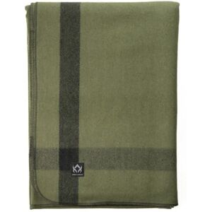 Arcturus Rainier Wool Blanket 4.5lbs Warm, Heavy, Washable, Large Great for Camping, Outdoors, Survival & Emergency Kits (Four Cedars) Arcturus Rainier Wool Blanket 4.5lbs Warm, Heavy, Washable, Large Great for Camping, Outdoors, Survival & Emergency Kits (Four Cedars)