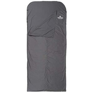 TETON Sports XL Cotton Sleeping Bag Liner; A Clean Sheet Set Anywhere You Go; Perfect for Travel, Camping, and Anytime You’re Away from Home Overnight; Machine Washable Black TETON Sports XL Cotton Sleeping Bag Liner; A Clean Sheet Set Anywhere You Go; Perfect for Travel, Camping, and Anytime You’re Away from Home Overnight; Machine Washable Black