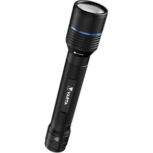 Varta Torch LED, Night Cutter Pro F40R, Lamp with Power Bank Function, Flashlight for Outdoors & Home, 2000 lm, Waterproof IP67, Aviation Aluminum, Precision Focus, Includes Lanyard Varta Torch LED, Night Cutter Pro F40R, Lamp with Power Bank Function, Flashlight for Outdoors & Home, 2000 lm, Waterproof IP67, Aviation Aluminum, Precision Focus, Includes Lanyard
