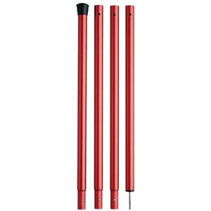 Snow Peak Wing Pole 240mm Red, Lightweight Japanese pole for tarps & shelters Snow Peak Wing Pole 240mm Red, Lightweight Japanese pole for tarps & shelters