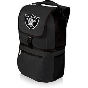 PICNIC TIME Black Las Vegas Raiders Zuma Cooler Backpack PICNIC TIME Black Las Vegas Raiders Zuma Cooler Backpack
