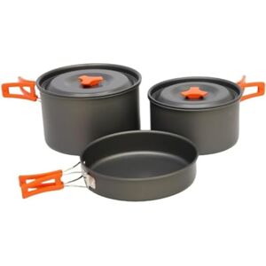 Vango Hard Anodised 4 Person Cook Kit, Grey Vango Hard Anodised 4 Person Cook Kit, Grey
