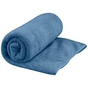 Sea to Summit Tek Microfibre Towel XL Beach Towel Soft Terrycloth Feel Super Absorbent & Quick Dry Hang Loop & Case For Camping, Boating & Gym 75 x 150 cm Moonlight Blue 445g Sea to Summit Tek Microfibre Towel XL Beach Towel Soft Terrycloth Feel Super Absorbent & Quick Dry Hang Loop & Case For Camping, Boating & Gym 75 x 150 cm Moonlight Blue 445g