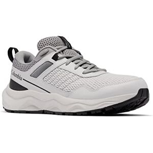 Columbia Mens Plateau Hiking Shoe, Grey Ice/Black, 12 Wide Columbia Mens Plateau Hiking Shoe, Grey Ice/Black, 12 Wide