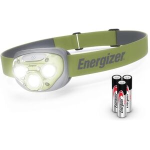Energizer Amazon Vision HD+ 260 Lumen Head Torch, Forest Green, Water Resistant, Built for Camping, Hiking, Outdoors, Batteries Included Energizer Amazon Vision HD+ 260 Lumen Head Torch, Forest Green, Water Resistant, Built for Camping, Hiking, Outdoors, Batteries Included