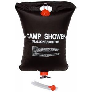 Ferrino Hanging Solar Shower, Black, 20 Litres Ferrino Hanging Solar Shower, Black, 20 Litres