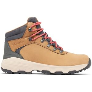 Columbia Women's Newton Wander, Waterproof Mid Rise Trekking and Hiking Boots, Elk/Sunset Red, 5 Columbia Women's Newton Wander, Waterproof Mid Rise Trekking and Hiking Boots, Elk/Sunset Red, 5