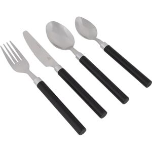 Bo-Camp BC Cuberteria 16 piezas 4 p. negro Bo-Camp BC Cuberteria 16 piezas 4 p. negro