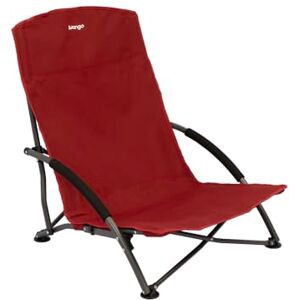 Vango Dune Folding Camping Chair with Flat Foot Design for Extra Stability for Picnics, Garden, Beach, Fishing (Dark Autumn) Vango Dune Folding Camping Chair with Flat Foot Design for Extra Stability for Picnics, Garden, Beach, Fishing (Dark Autumn)