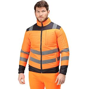 Regatta Professional Mens Hi-vis Baffle Padded Jacket, Orange, S EU Regatta Professional Mens Hi-vis Baffle Padded Jacket, Orange, S EU