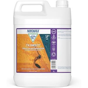 Nikwax TX.DIRECT Spray-On Waterproofer 5 Litre, Powerful Waterproofing Spray For Outdoor Clothing, Restores Waterproof Treatment for Jackets and Wet Weather Clothing Nikwax TX.DIRECT Spray-On Waterproofer 5 Litre, Powerful Waterproofing Spray For Outdoor Clothing, Restores Waterproof Treatment for Jackets and Wet Weather Clothing