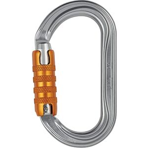 Petzl Unisex_Adult Ok Triact-lock Screw Carabiner, Gray, Einheitsgröße Petzl Unisex_Adult Ok Triact-lock Screw Carabiner, Gray, Einheitsgröße