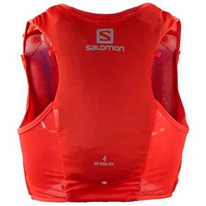 Salomon Hydra 4 Unisex Hydration Vest with 2 Soft Flasks (500ml), Trail Running and Hiking, Fiery Red, Extra Large Salomon Hydra 4 Unisex Hydration Vest with 2 Soft Flasks (500ml), Trail Running and Hiking, Fiery Red, Extra Large