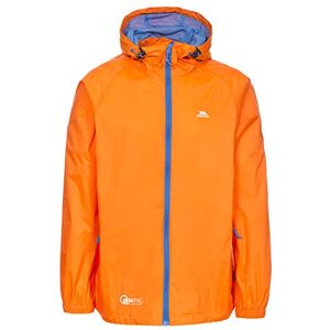 Trespass Qikpac Jacket, Sunrise, XXXS, Compact Packaway Waterproof Jacket Adult Unisex, XXX-Small / 3X-Small / 3XS, Orange Trespass Qikpac Jacket, Sunrise, XXXS, Compact Packaway Waterproof Jacket Adult Unisex, XXX-Small / 3X-Small / 3XS, Orange