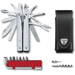 Victorinox Swiss Tool X Plus Swiss Army Knife, Large, Multi Tool, 37 Functions, Locking Blade, Case, Silver Victorinox Swiss Tool X Plus Swiss Army Knife, Large, Multi Tool, 37 Functions, Locking Blade, Case, Silver