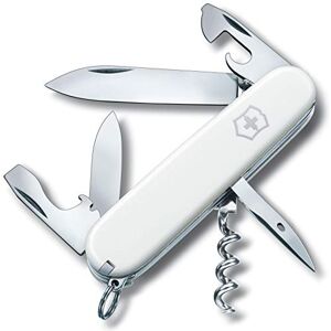 Victorinox Spartan Swiss Army Knife, Camping Pocket Knives, Medium, Multi Tool, 12 Functions, Blade, Bottle Opener, White Victorinox Spartan Swiss Army Knife, Camping Pocket Knives, Medium, Multi Tool, 12 Functions, Blade, Bottle Opener, White
