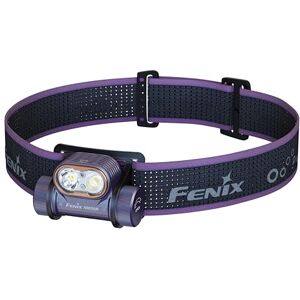 Fenix HM55R Dark Purple Rechargeable Compact Outdoor Headlamp 1200 Lumen 175m 141+ Hrs Max White Spot and Flood Beams 5lm Red Beam Single Button Operation IP68 Fenix HM55R Dark Purple Rechargeable Compact Outdoor Headlamp 1200 Lumen 175m 141+ Hrs Max White Spot and Flood Beams 5lm Red Beam Single Button Operation IP68