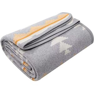 ACUSHLA Merino Wool Camp Blanket Warm, Thick, Washable, Large Throw Great for Outdoor Camping All Seasons Suitable Morocco White 79" x63" 3.8lbs ACUSHLA Merino Wool Camp Blanket Warm, Thick, Washable, Large Throw Great for Outdoor Camping All Seasons Suitable Morocco White 79" x63" 3.8lbs