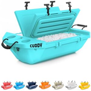 GoSports Outdoors CUDDY Floating Cooler and Dry Storage Vessel for Land & Water – 40QT– Great for River, Beach, Kayak, Pool, & Lake Seafoam GoSports Outdoors CUDDY Floating Cooler and Dry Storage Vessel for Land & Water – 40QT– Great for River, Beach, Kayak, Pool, & Lake Seafoam