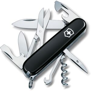 Victorinox Climber Swiss Army Knife, Medium, Multi Tool, 14 Functions, Blade, Bottle Opener, Black Victorinox Climber Swiss Army Knife, Medium, Multi Tool, 14 Functions, Blade, Bottle Opener, Black