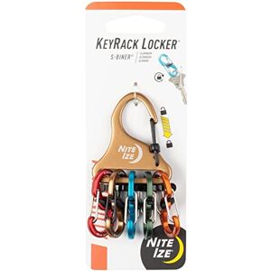 Nite Ize KeyRack Locker S-Biner® Aluminium Assorted Nite Ize KeyRack Locker S-Biner® Aluminium Assorted