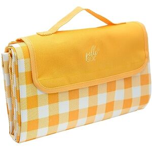 Pelle & Sol Picnic Blanket Waterproof, 200x140CM Foldable Picnic Mat Outdoor Beach Blanket Slip Resistant w/Carrying Handle Sandproof & Washable Beach Mat for Garden, Hiking, Camping Pelle & Sol Picnic Blanket Waterproof, 200x140CM Foldable Picnic Mat Outdoor Beach Blanket Slip Resistant w/Carrying Handle Sandproof & Washable Beach Mat for Garden, Hiking, Camping