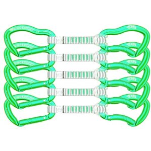 Kong Ergo Anniversary Set of 5 Climbing Postpons, Carabiner for Crags and Gym, Return with 2 Ergo Connectors with Keylock. Made in Italy. Certifications: EN 12275. Weight: 125 g Kong Ergo Anniversary Set of 5 Climbing Postpons, Carabiner for Crags and Gym, Return with 2 Ergo Connectors with Keylock. Made in Italy. Certifications: EN 12275. Weight: 125 g