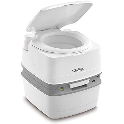 Thetford Qube 365 Portable Toilet - Lightweight, Compact, White Thetford Qube 365 Portable Toilet - Lightweight, Compact, White