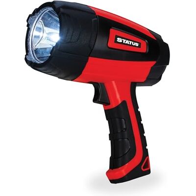 Status LED Hand Held Torch, Rechargeable – Perfect for Camping, Outdoor Adventures & Emergencies, Red (S10WLEDRT1BX4) Status LED Hand Held Torch, Rechargeable – Perfect for Camping, Outdoor Adventures & Emergencies, Red (S10WLEDRT1BX4)
