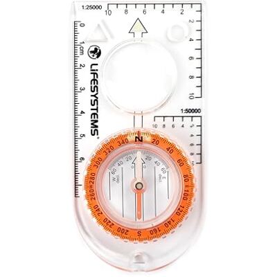 Lifesystems Expedition Compass, 1:25K And 1:50k with Magnifier Lifesystems Expedition Compass, 1:25K And 1:50k with Magnifier