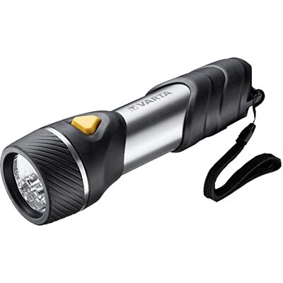 Varta F30 Multi LED Flashlight - Torch, 70 Lm, Black, Silver, Yellow Varta F30 Multi LED Flashlight - Torch, 70 Lm, Black, Silver, Yellow