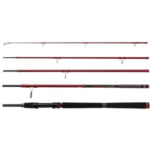 Penn Squadron III Travel SW Spin Spinning Rod, Fishing Rods, Spinning Rods, Sea Fishing, Travel Rod, Unisex, Black, 2.70m 20-50g Penn Squadron III Travel SW Spin Spinning Rod, Fishing Rods, Spinning Rods, Sea Fishing, Travel Rod, Unisex, Black, 2.70m 20-50g