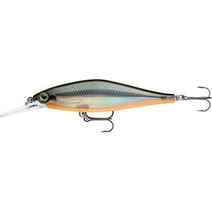 Rapala Shadow Rap Shad Deep Lure with Two No. 6 Hooks, 1.5-1.8 m Swimming Depth, 9 cm Size, Halloween Rapala Shadow Rap Shad Deep Lure with Two No. 6 Hooks, 1.5-1.8 m Swimming Depth, 9 cm Size, Halloween