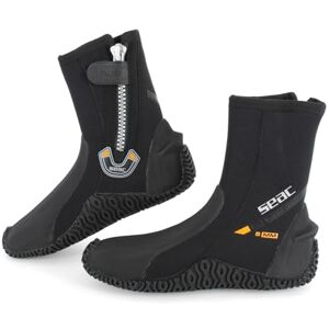 SEAC Basic HD, 5 mm neoprene diving boots with side zip and semi-rigid sole SEAC Basic HD, 5 mm neoprene diving boots with side zip and semi-rigid sole