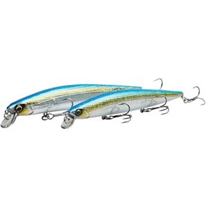 Savage Gear Sea Bass Minnow – Realistic Saltwater Fishing Lure for Anglers, Ultra-Long Cast Design, Built-in Rattle, Targeting Sea Bass, Perch, and Other Saltwater Predators Imperial Sardine 14 cm Savage Gear Sea Bass Minnow – Realistic Saltwater Fishing Lure for Anglers, Ultra-Long Cast Design, Built-in Rattle, Targeting Sea Bass, Perch, and Other Saltwater Predators Imperial Sardine 14 cm