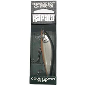Rapala Countdown Elite Fishing Lure Fishing Tackle Made of Balsa Wood Freshwater Spinning Bait Sinking Running Depth: 1,2m Size: 7,5cm / 10g Made in Estonia Gilded Silver Shad Rapala Countdown Elite Fishing Lure Fishing Tackle Made of Balsa Wood Freshwater Spinning Bait Sinking Running Depth: 1,2m Size: 7,5cm / 10g Made in Estonia Gilded Silver Shad