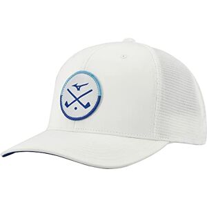 Mizuno Standard Crossed Clubs Meshback Hat White Mizuno Standard Crossed Clubs Meshback Hat White