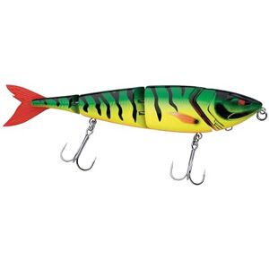 Berkley Zilla Swimmer, Fishing Hook, Hard Lure, Slow Sinking 4-Piece Swimbait with with extremely natural action Fusion 19 Treble Hooks Lead Free PredatorFishing, Pike, Unisex, Roach, 45g 190mm Berkley Zilla Swimmer, Fishing Hook, Hard Lure, Slow Sinking 4-Piece Swimbait with with extremely natural action Fusion 19 Treble Hooks Lead Free PredatorFishing, Pike, Unisex, Roach, 45g 190mm