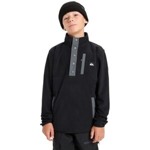 Quiksilver Fleece NO DESTINATION HZ Boy's Black 10 Quiksilver Fleece NO DESTINATION HZ Boy's Black 10