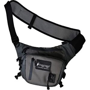 FROGG TOGGS Flats Sling Pack, Easy Hands-Free Tackle Storage Bag with Built-in Rod Support FROGG TOGGS Flats Sling Pack, Easy Hands-Free Tackle Storage Bag with Built-in Rod Support