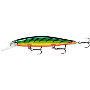 Rapala Shadow Rap Deep Lure with Three No. 6 Hooks, 1.2-2.4 m Swimming Depth, 11 cm Size, Firetiger Rapala Shadow Rap Deep Lure with Three No. 6 Hooks, 1.2-2.4 m Swimming Depth, 11 cm Size, Firetiger