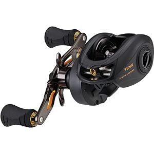 Penn Fathom Low Profile Reel, Fishing Reel, Low Profile Baitcast Reels, Sea Inshore Fishing, Saltwater Fishing Reel for Jigging, Jig , Bait and Lure Fishing, Unisex, Black Gold, 300 Right Hand Penn Fathom Low Profile Reel, Fishing Reel, Low Profile Baitcast Reels, Sea Inshore Fishing, Saltwater Fishing Reel for Jigging, Jig , Bait and Lure Fishing, Unisex, Black Gold, 300 Right Hand