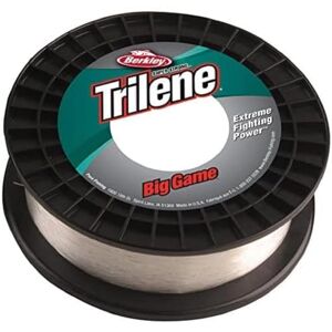 Berkley Trilene® Big Game™, Fishing Line, Monofilament, Allround Fishing,Unisex, Clear, 0.30mm 7.5kg 16lb 1000m Berkley Trilene® Big Game™, Fishing Line, Monofilament, Allround Fishing,Unisex, Clear, 0.30mm 7.5kg 16lb 1000m