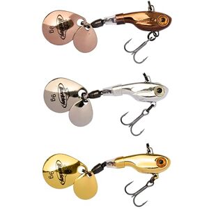 Berkley Pulse Spintail 3-Pack, Fishing Hook, Hard Lures, PredatorFishing, Perch, Unisex, Assorted, 9g Berkley Pulse Spintail 3-Pack, Fishing Hook, Hard Lures, PredatorFishing, Perch, Unisex, Assorted, 9g