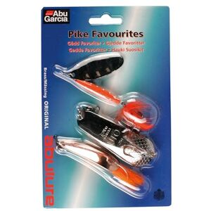 Abu Garcia Pike Favourites – Set of 3 Premium Pike Fishing Lures – Spinners, Spoons & Weedless Lure for Freshwater Predator Fishing – Durable & Easy-to-Fish Lure Pack, Assorted Varied Abu Garcia Pike Favourites – Set of 3 Premium Pike Fishing Lures – Spinners, Spoons & Weedless Lure for Freshwater Predator Fishing – Durable & Easy-to-Fish Lure Pack, Assorted Varied