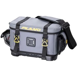 PLANO Z-Series 3600 Tackle Bag, Medium, Gray 500D PVC Fabric, Includes 2 3600 StowAway Storage Utility Boxes, Waterproof and Non-Slip Base Soft Tackle Box PLANO Z-Series 3600 Tackle Bag, Medium, Gray 500D PVC Fabric, Includes 2 3600 StowAway Storage Utility Boxes, Waterproof and Non-Slip Base Soft Tackle Box