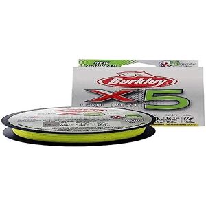 Berkley X5 150M Fluro Grün Geflochtene Schnur Berkley X5 150M Fluro Grün Geflochtene Schnur