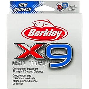 Berkley X9 Braided Fishing Line 9 Strand Braid Line for Saltwater and Freshwater Fishing Berkley X9 Braided Fishing Line 9 Strand Braid Line for Saltwater and Freshwater Fishing